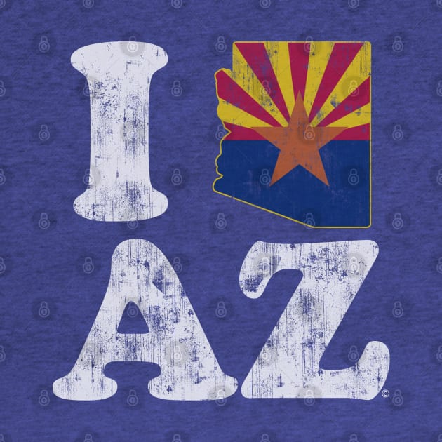 I Flag of Arizona by E